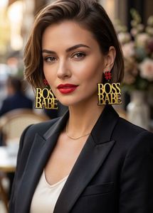 New Boss Babe Drop Earrings