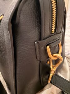 Kate Spade New York Black Leather Satchel Handbag
