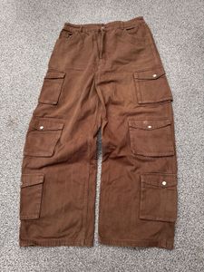 Brown Cargo Pants