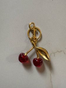 Cute Cherry Keychain