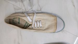 White Canvas School Sports Shoes.