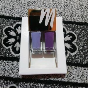 Myglamm Two Of Your Kind Nail Enamel Wine Testing