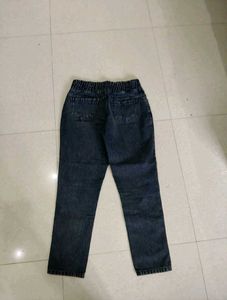 Balmain Paris Black T-Shirt and Jeans Set
