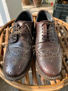 Leather Brogue Dress Shoes