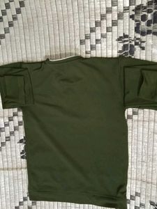 Olive Green Graphic Tee