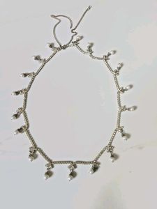 Elegant Pearl &amp; Crystal Belly Chain