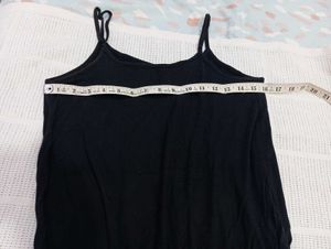 Black Spaghetti Strap Romper