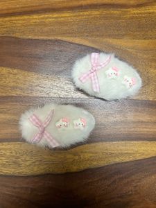 SAVANA Fuzzy Cat Hair Clips