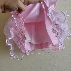 Adorable Pink Baby Dress with Bow