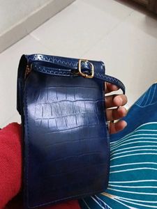 Stylish Blue Crossbody Bag