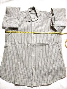 Classic Striped Button-Down Shirt