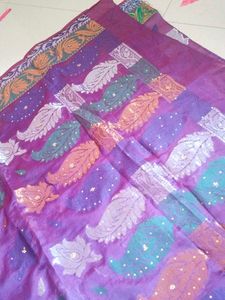 Beautiful Purple Saree