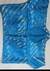 Stunning Blue Striped Blouse
