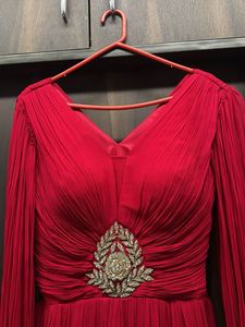 Elegant Red Ethnic Gown