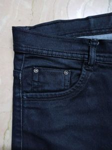 H.R.P. Brand Black Slim Fit Jeans