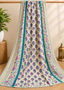 Beautiful Floral Print Dupatta