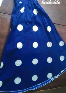 Blue Polka Dot Dress
