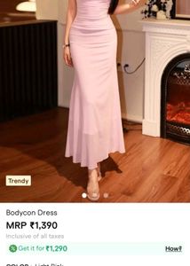 Pink Bodycon dress