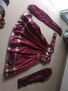 Elegant Maroon Kurti Dress