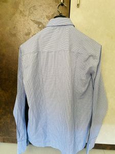 Men's Formal Shirt - Blue Checkered