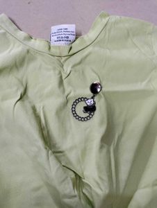 Designer Kurta with Unique Ruffle
