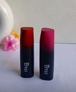 Staze Lipstick Set - Red & Pink Ombre