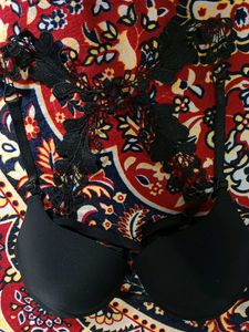 Elegant Black Lace Bra