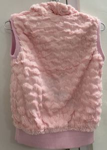 Cozy Pink Faux Fur Jacket