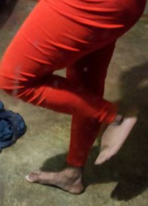 Orange Leggings