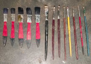 Artist Painting Mini Brush Two Sets