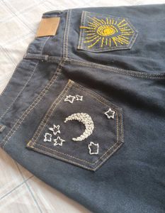 Dark Wash Denim Jeans