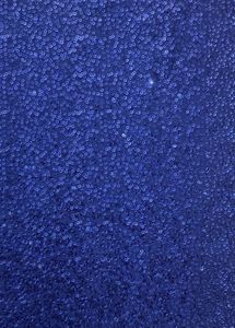 Sparkling Navy Blue Sequin Blouse