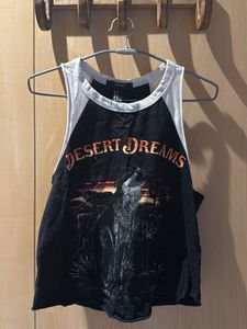 Forever 21 Wolf Graphic Tank Top