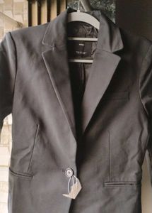 MNG Black Blazer Jacket