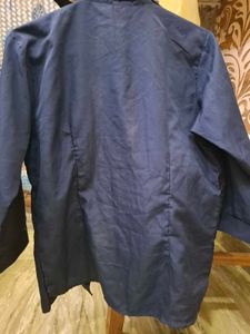 Classic Navy Blue Button-Up Shirt