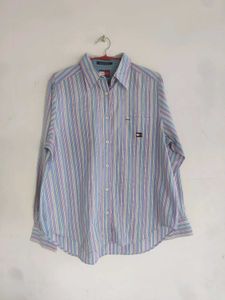 Tommy Hilfiger Striped Button-Up Shirt