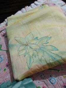 Floral Print saree