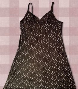 Cute Heart Print Nightgown