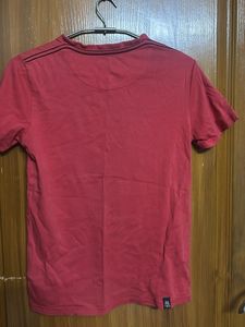 Boys Red Graphic T-Shirt