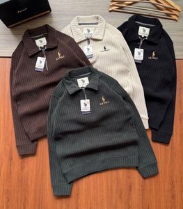 US Polo Quarter Zip Sweater