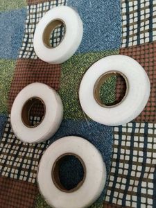 Set of 4 White Craft Tape Rolls