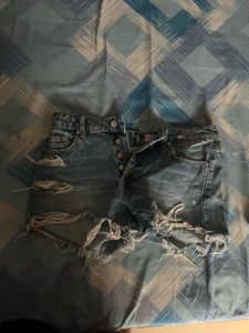 3 denim shorts combo