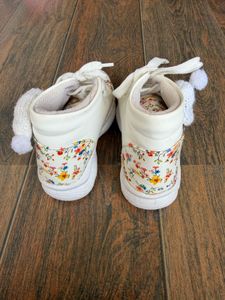 Cute Floral Toddler Sneakers