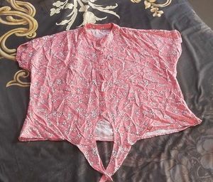 Charming Floral Print women shirt