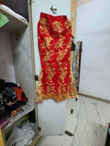 combo of two red skirts