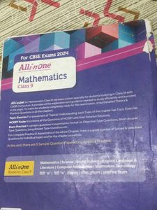 All in One Mathematics Class 9 for CBSE 2024