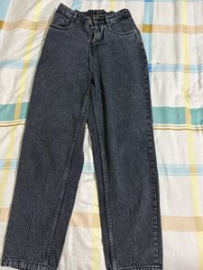 Stylish Washed Grey Denim Jeans