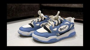 Ogiym Blue &amp; White Chunky Sneakers