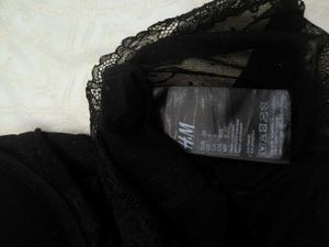 padded h&amp;m pushup mesh body suit