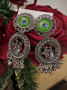 3 Combo Exquisite Peacock &amp; Dancer Design Earrings